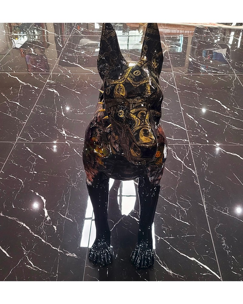 GHOST ART, DOG Louis Vuitton BLACK (2020)