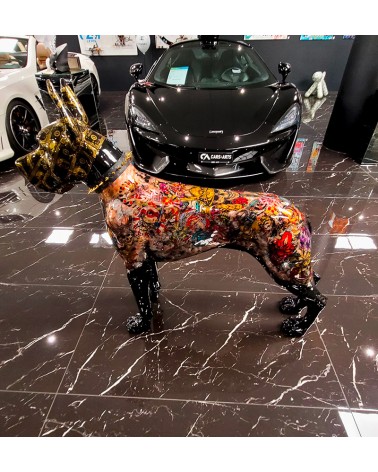 GHOST ART, DOG Louis Vuitton BLACK (2020)