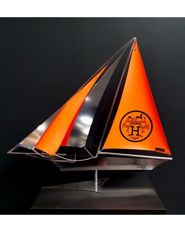 Boat Hermès réalisé par l'artiste  Arcanis